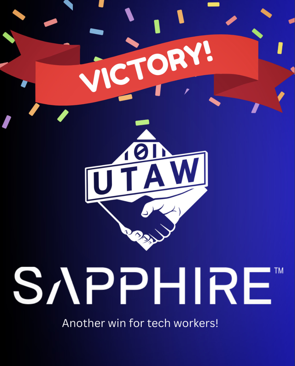 CWU Young Workers: Sapphire Tech Workers Win Union Recognition in Just ...